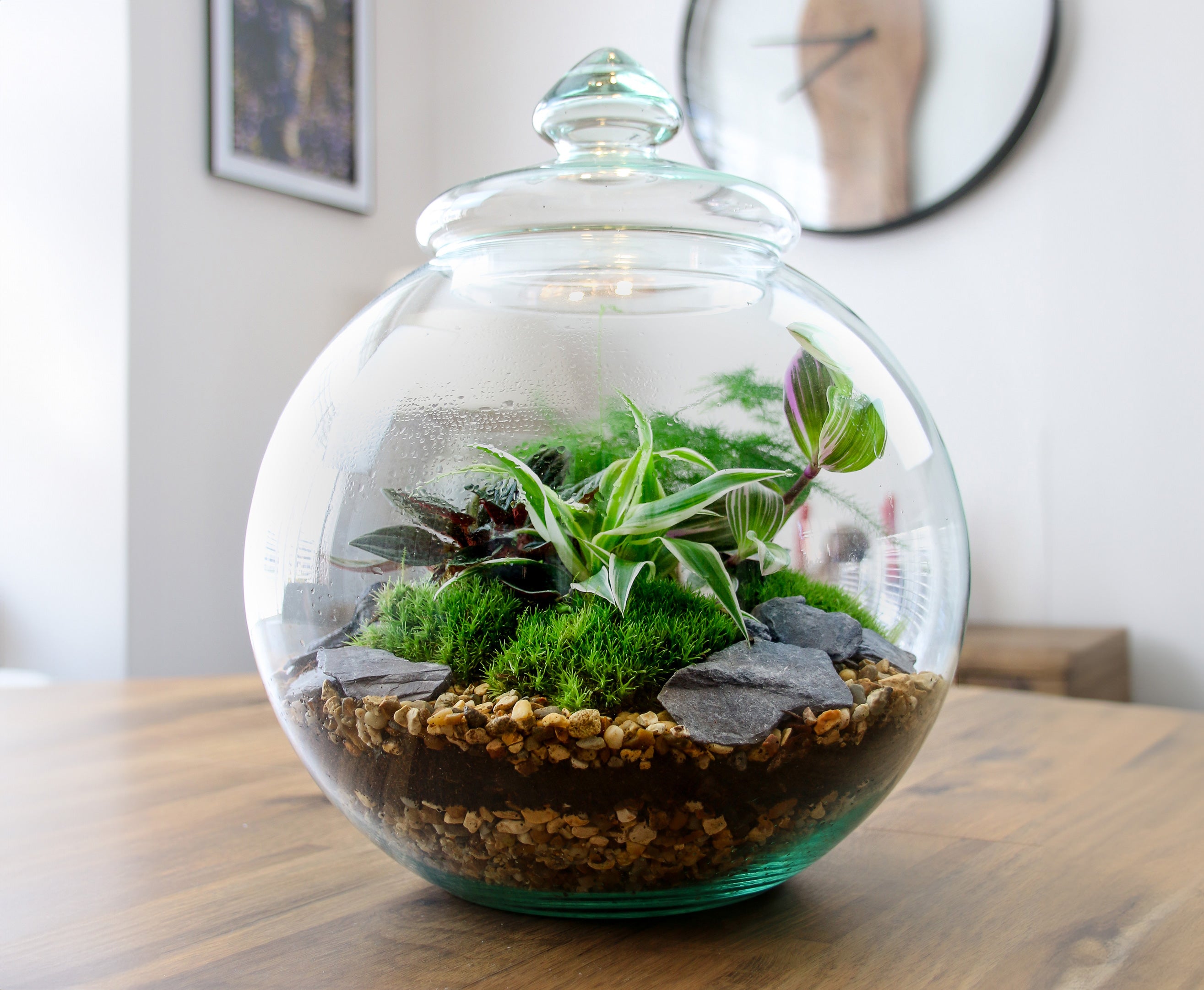 Traditional Vintage Style terrarium vase