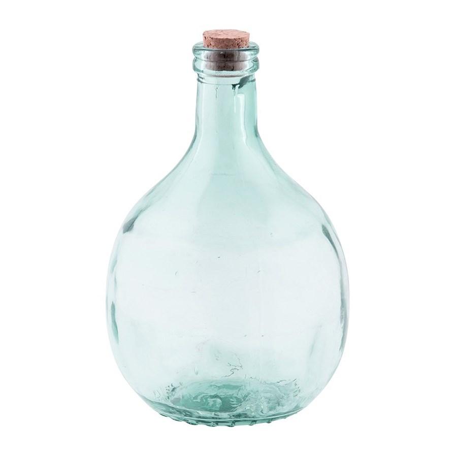 5 litre green bottle terrarium