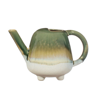 Mojave Glazed Stoneware Indoor Watering Can in a choice of colours
