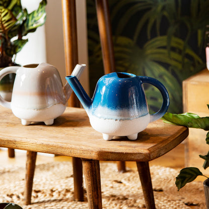 Designer ceramic watering can for house plants
