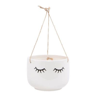 Haning Eyes Shut Planter